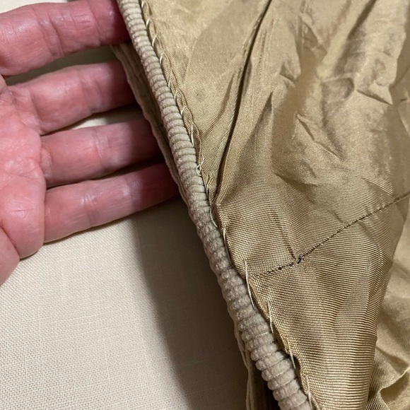Mens Brooks Brothers Tan Corduroy Blazer with Knot Buttons, Flawed. 48R - Picture 8 of 15